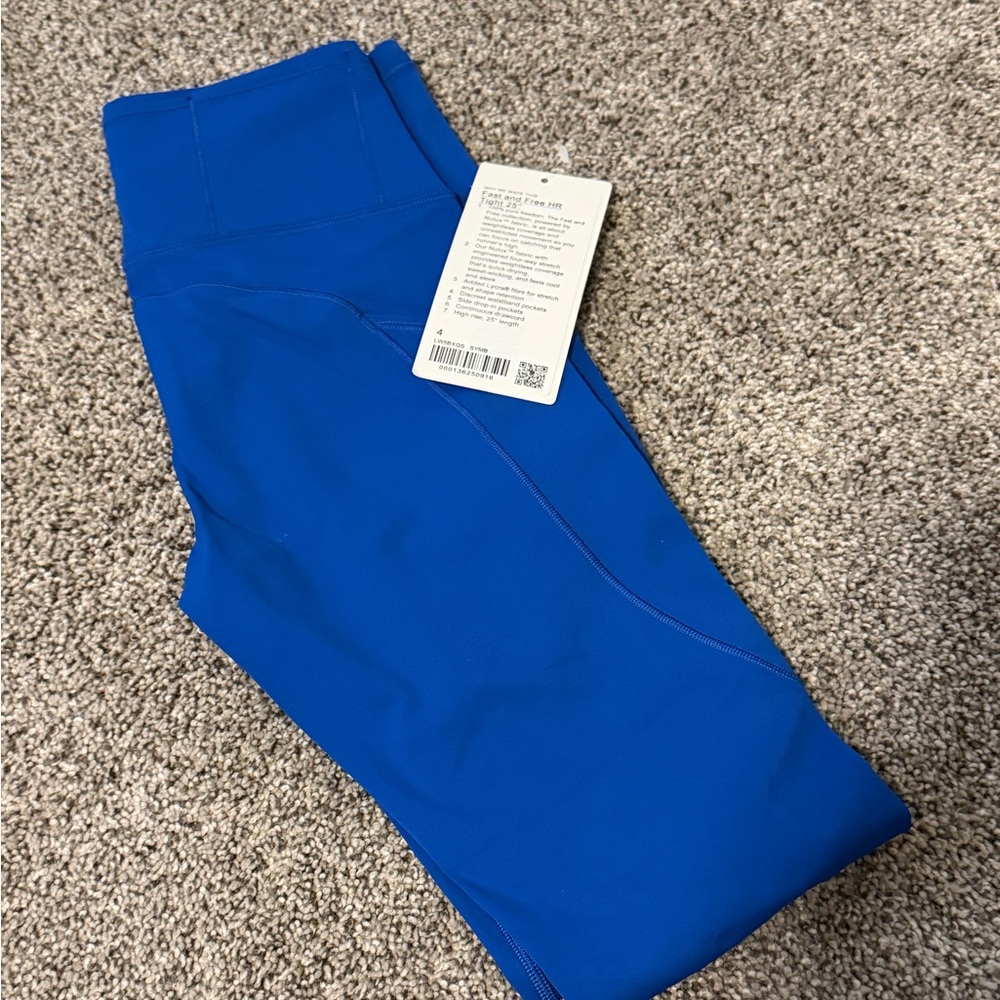 Lululemon Athletica HR Fast & Free Leggings 25”